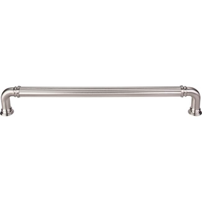 Top Knobs - Reeded Appliance Pull 18 Inch (c-c) Brushed Satin Nickel - Brushed Satin Nickel