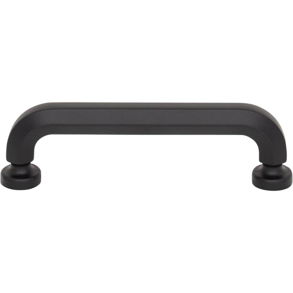 Top Knobs - Stanmore Pull 3 3/4 Inch (c-c) Flat Black - Flat Black