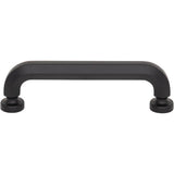 Top Knobs - Stanmore Pull 3 3/4 Inch (c-c) Flat Black - Flat Black