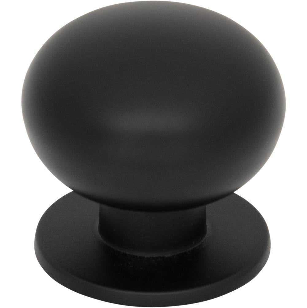 Top Knobs - Lambert Knob 1 1/4 Inch Flat Black - Flat Black