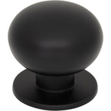 Top Knobs - Lambert Knob 1 1/4 Inch Flat Black - Flat Black