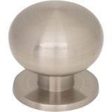 Top Knobs - Lambert Knob 1 1/4 Inch Brushed Satin Nickel - Brushed Satin Nickel