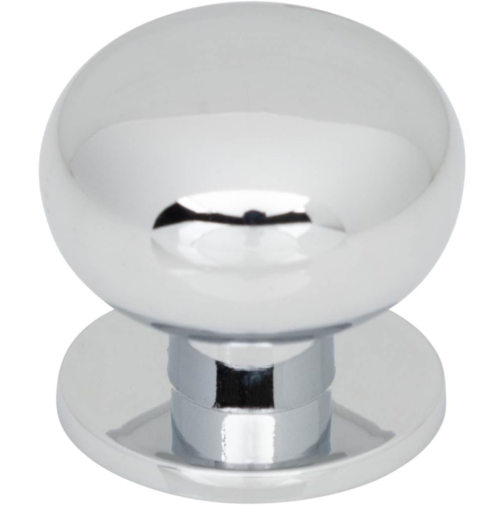 Top Knobs - Lambert Knob 1 1/4 Inch Polished Chrome - Polished Chrome