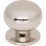 Top Knobs - Lambert Knob 1 1/4 Inch Polished Nickel - Polished Nickel