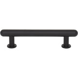 Top Knobs - Lambert Pull 3 3/4 Inch (c-c) Flat Black - Flat Black