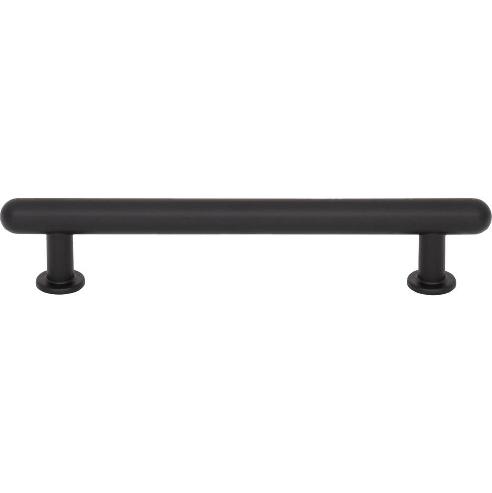 Top Knobs - Lambert Pull 5 1/16 Inch (c-c) Flat Black - Flat Black
