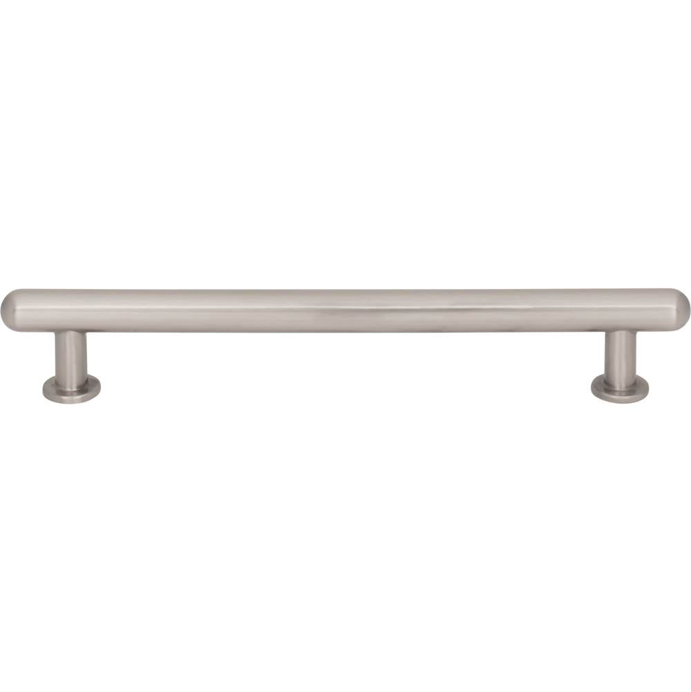 Top Knobs - Lambert Pull 6  5/16 Inch (c-c) Brushed Satin Nickel - Brushed Satin Nickel