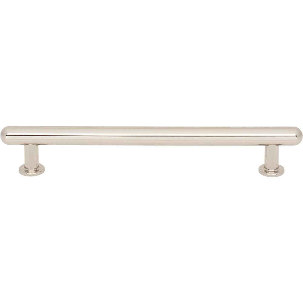Top Knobs - Lambert Pull 6  5/16 Inch (c-c) Polished Nickel - Polished Nickel