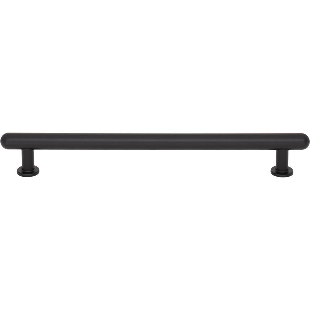 Top Knobs - Lambert Pull 7 9/16 Inch (c-c) Flat Black - Flat Black