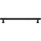 Top Knobs - Lambert Pull 8 13/16 Inch (c-c) Flat Black - Flat Black