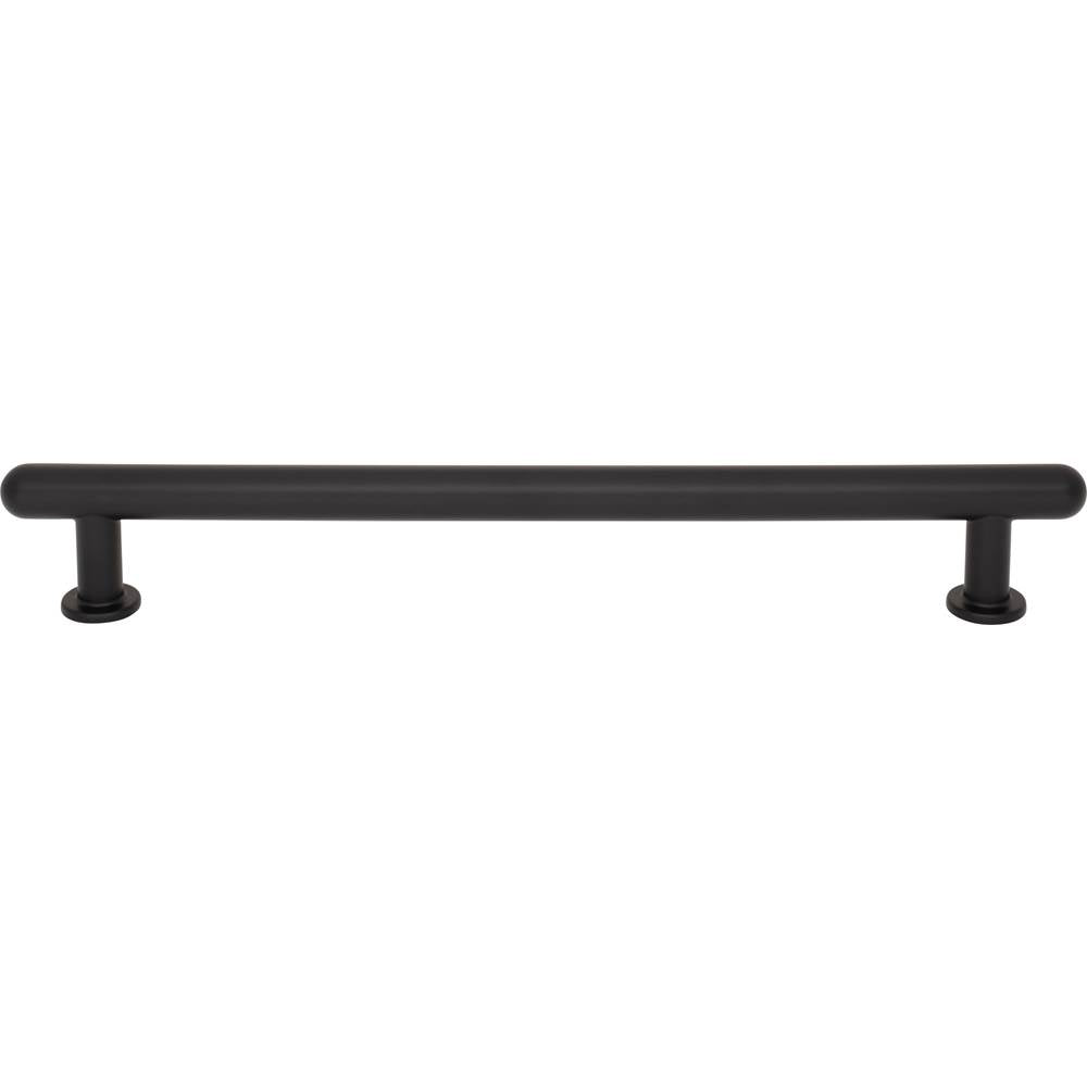Top Knobs - Lambert Appliance Pull 12 Inch (c-c) Flat Black - Flat Black