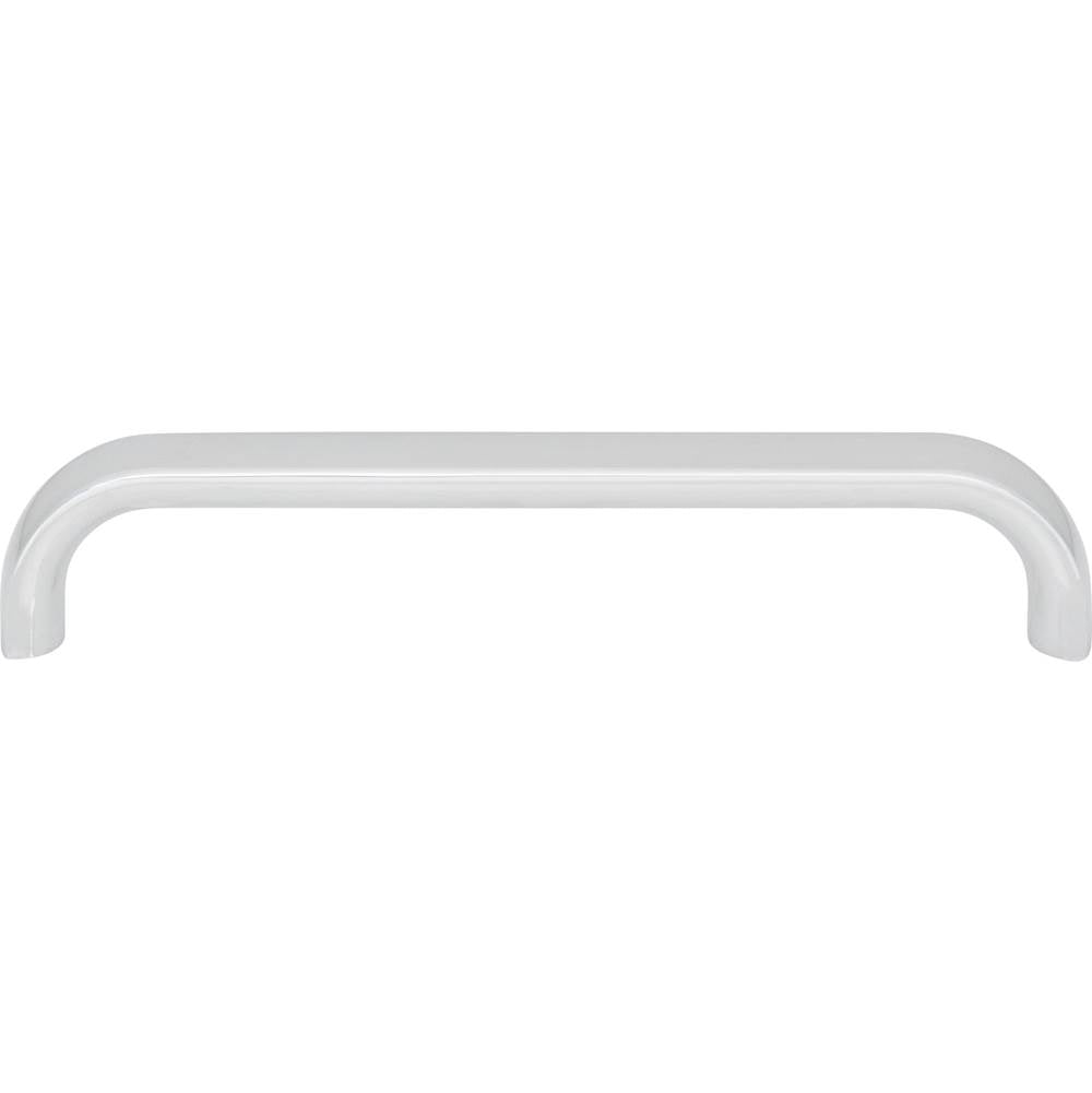 Top Knobs - Brockwell Pull 5 1/16 Inch (c-c) Polished Chrome - Polished Chrome