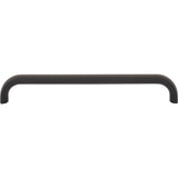Top Knobs - Brockwell Pull 6  5/16 Inch (c-c) Flat Black - Flat Black