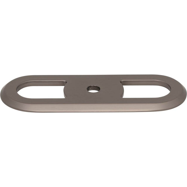 Top Knobs - Brockwell Backplate 2 3/4 Inch Ash Gray - Ash Gray