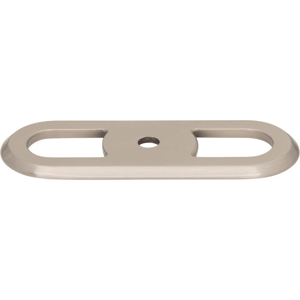 Top Knobs - Brockwell Backplate 2 3/4 Inch Brushed Satin Nickel - Brushed Satin Nickel