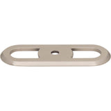 Top Knobs - Brockwell Backplate 2 3/4 Inch Brushed Satin Nickel - Brushed Satin Nickel
