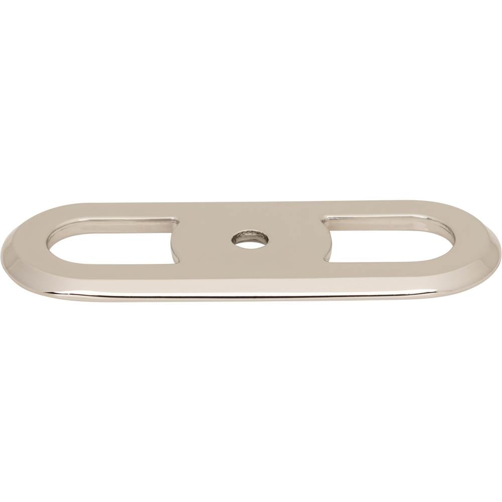 Top Knobs - Brockwell Backplate 2 3/4 Inch Polished Nickel - Polished Nickel
