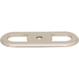 Top Knobs - Brockwell Backplate 2 3/4 Inch Polished Nickel - Polished Nickel
