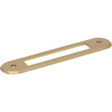 Brockwell Backplate 3 3/4 Inch (c-c) Ash Gray