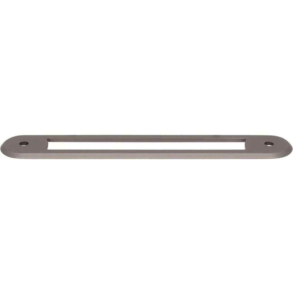 Top Knobs - Brockwell Backplate 5 1/16 Inch (c-c) Ash Gray - Ash Gray