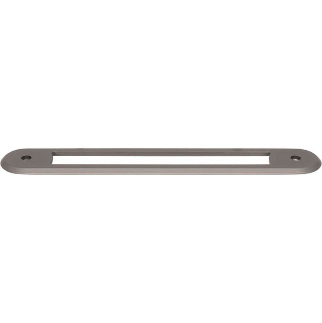 Top Knobs - Brockwell Backplate 5 1/16 Inch (c-c) Ash Gray - Ash Gray