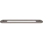Top Knobs - Brockwell Backplate 5 1/16 Inch (c-c) Ash Gray - Ash Gray