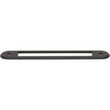 Top Knobs - Brockwell Backplate 5 1/16 Inch (c-c) Flat Black - Flat Black
