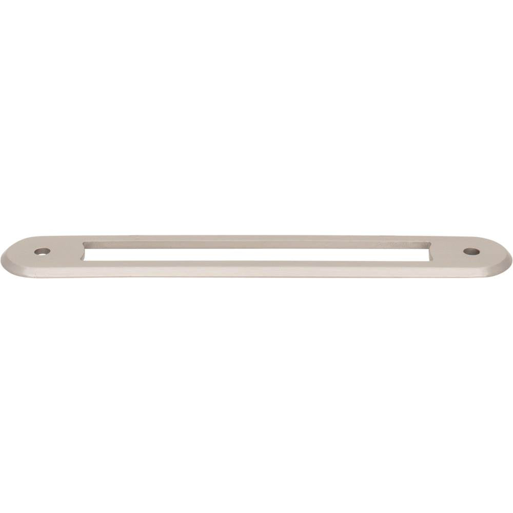 Top Knobs - Brockwell Backplate 5 1/16 Inch (c-c) Brushed Satin Nickel - Brushed Satin Nickel