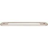 Top Knobs - Brockwell Backplate 5 1/16 Inch (c-c) Brushed Satin Nickel - Brushed Satin Nickel