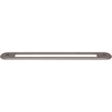 Top Knobs - Brockwell Backplate 6  5/16 Inch (c-c) Ash Gray - Ash Gray