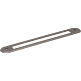 Brockwell Backplate 6  5/16 Inch (c-c) Ash Gray