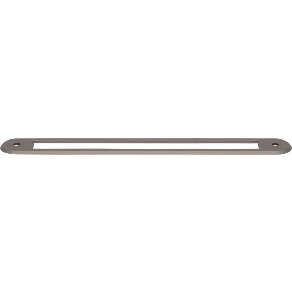 Top Knobs - Brockwell Backplate 7 9/16 Inch (c-c) Ash Gray - Ash Gray