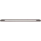 Top Knobs - Brockwell Backplate 7 9/16 Inch (c-c) Ash Gray - Ash Gray