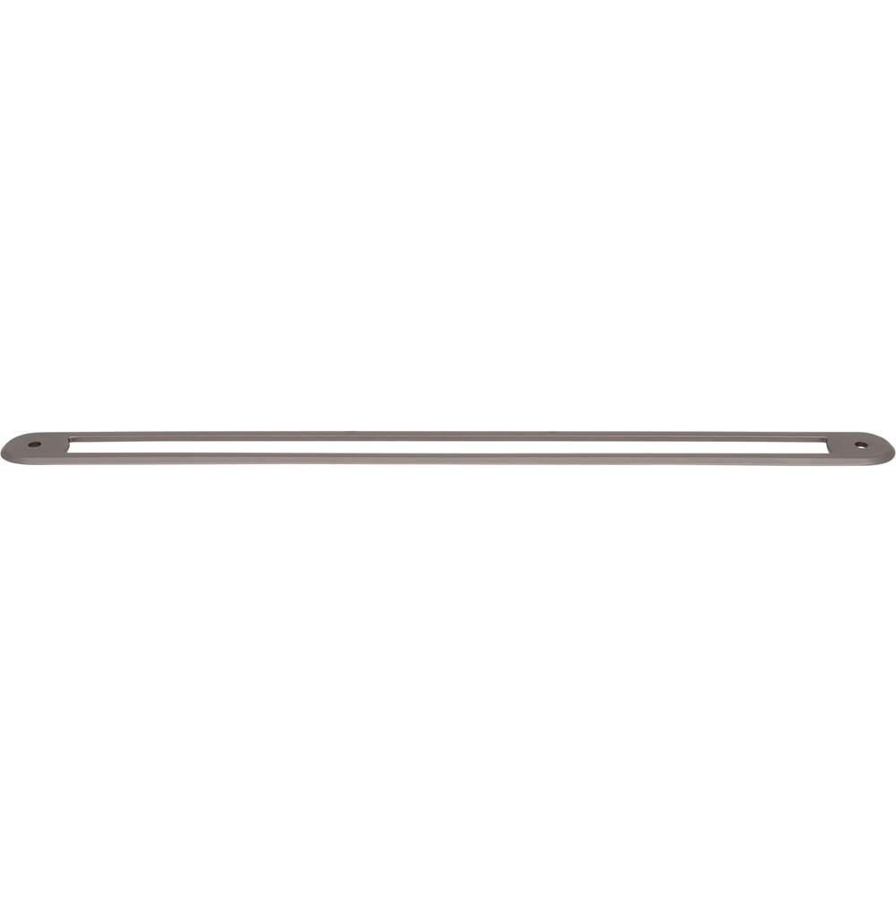 Top Knobs - Brockwell Backplate 12 Inch (c-c) Ash Gray - Ash Gray