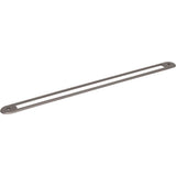 Brockwell Backplate 12 Inch (c-c) Ash Gray
