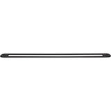 Top Knobs - Brockwell Backplate 12 Inch (c-c) Flat Black - Flat Black