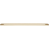 Top Knobs - Brockwell Backplate 12 Inch (c-c) Honey Bronze - Honey Bronze