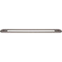 Top Knobs - Brockwell Appliance Backplate 12 Inch (c-c) Ash Gray - Ash Gray