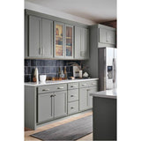 Top Knobs - Brockwell Appliance Backplate 18 Inch (c-c) Polished Nickel - Polished Nickel