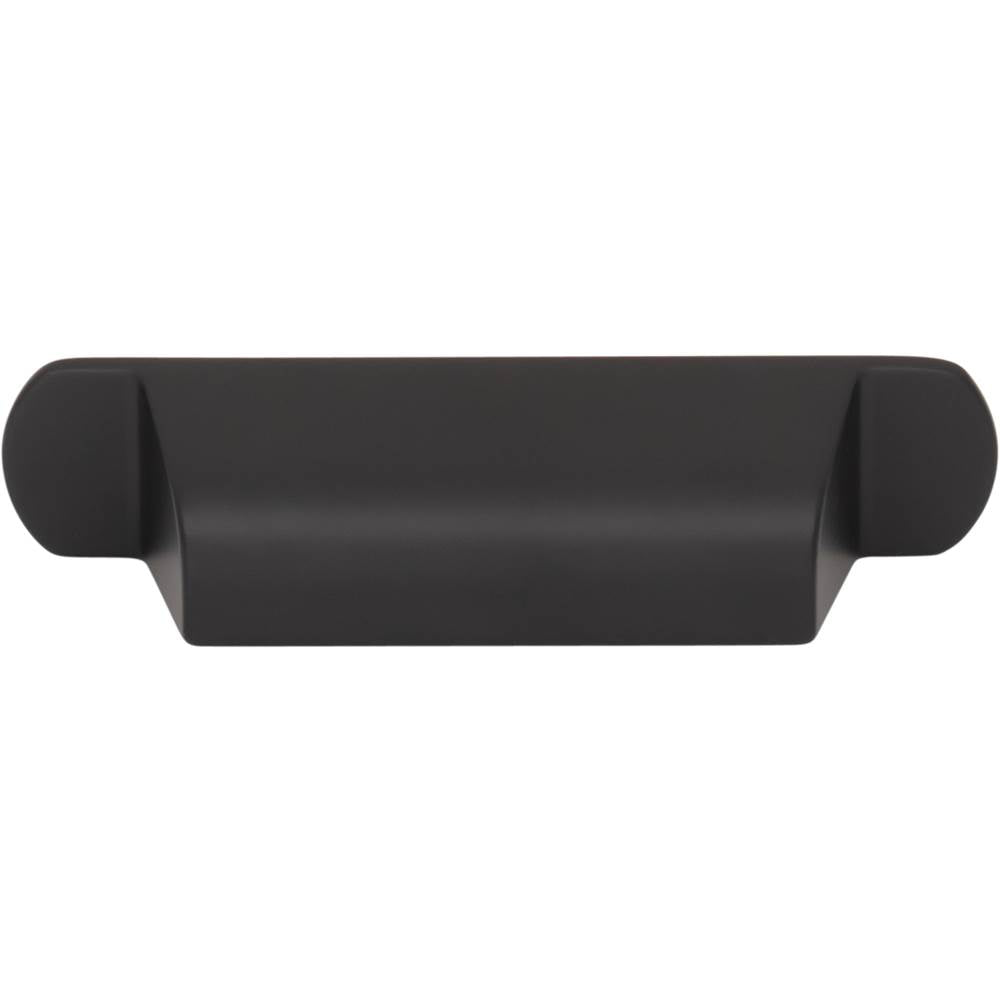 Top Knobs - Cressing Cup Pull 2 3/4 Inch (c-c) Flat Black - Flat Black