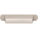 Top Knobs - Cressing Cup Pull 3 3/4 Inch (c-c) Brushed Satin Nickel - Brushed Satin Nickel