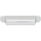 Top Knobs - Cressing Cup Pull 3 3/4 Inch (c-c) Polished Chrome - Polished Chrome