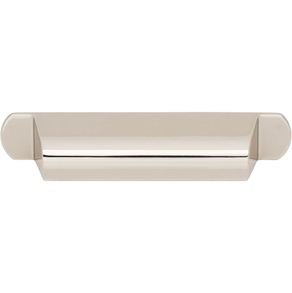 Top Knobs - Cressing Cup Pull 3 3/4 Inch (c-c) Polished Nickel - Polished Nickel