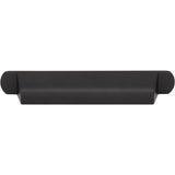 Top Knobs - Cressing Cup Pull 5 1/16 Inch (c-c) Flat Black - Flat Black