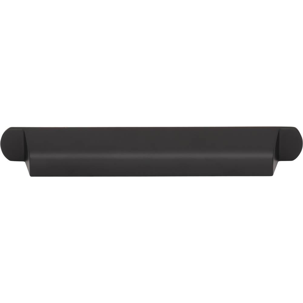 Top Knobs - Cressing Cup Pull 6  5/16 Inch (c-c) Flat Black - Flat Black