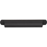 Top Knobs - Cressing Cup Pull 6  5/16 Inch (c-c) Flat Black - Flat Black
