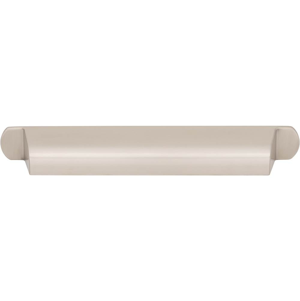 Top Knobs - Cressing Cup Pull 6  5/16 Inch (c-c) Brushed Satin Nickel - Brushed Satin Nickel