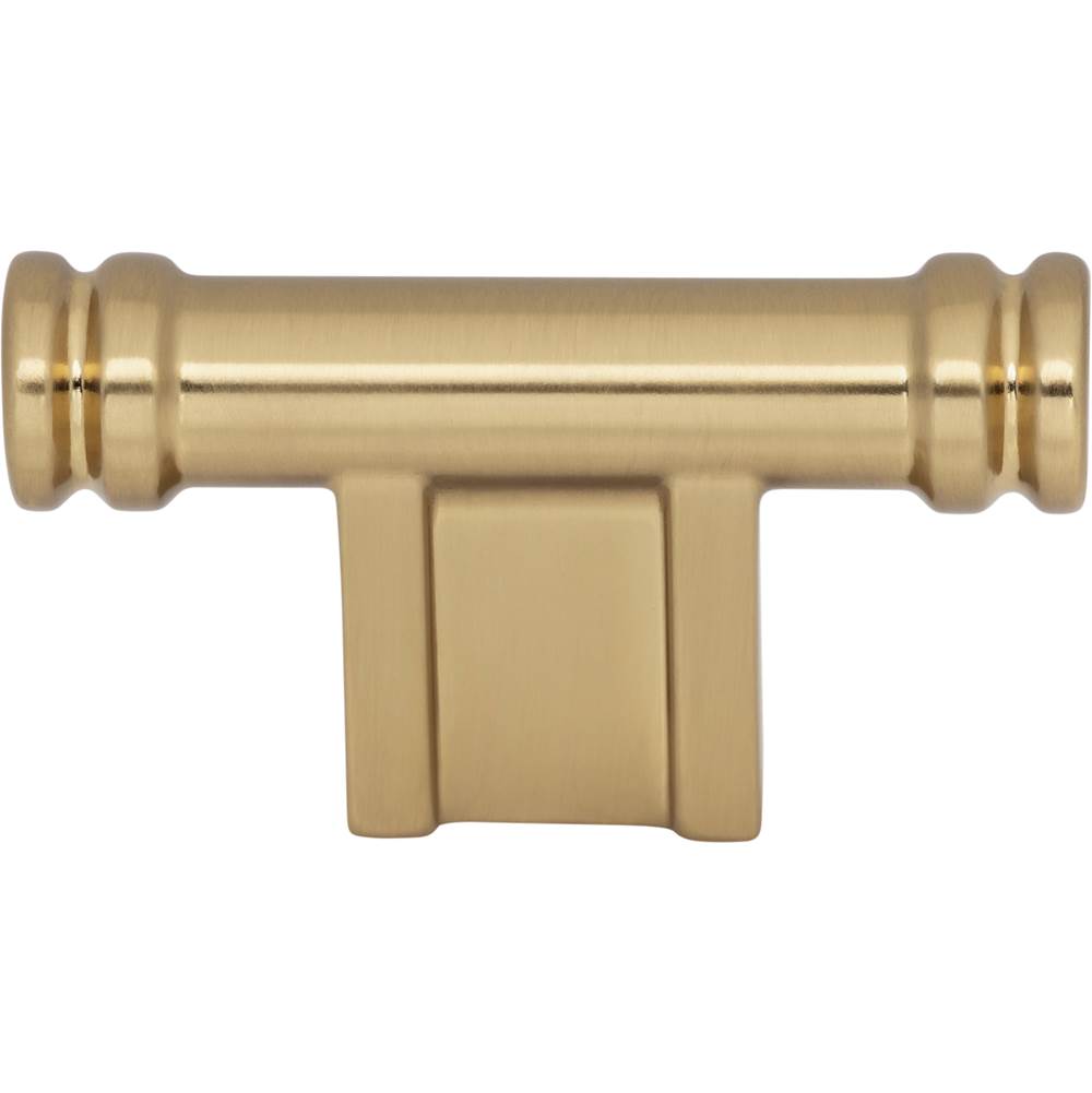 Top Knobs - Newburn T-Knob 2 1/4 Inch Honey Bronze - Honey Bronze