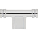 Top Knobs - Newburn T-Knob 2 1/4 Inch Polished Chrome - Polished Chrome