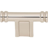 Top Knobs - Newburn T-Knob 2 1/4 Inch Polished Nickel - Polished Nickel